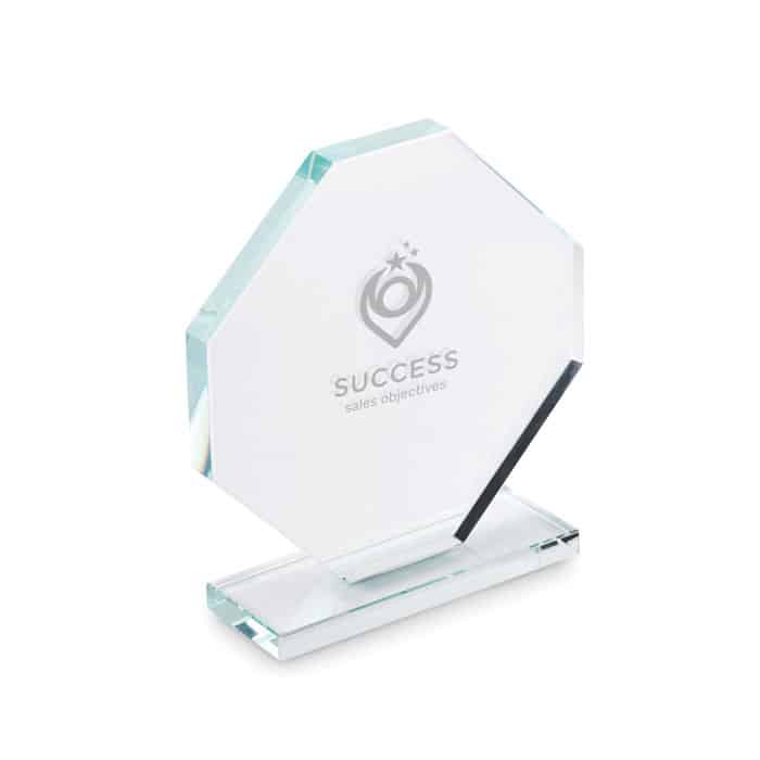 Crystal Award in Presentation Gift Box - 120mm Diameter, Premium Finish