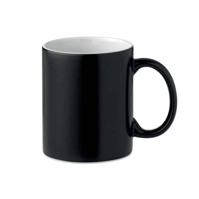 Dark Sublimation Mug 300ml - Ceramic, Heat-Reactive, Full-Colour Print