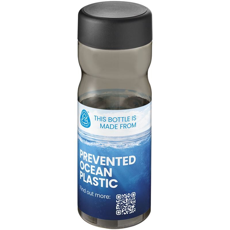 H2o Active Eco Base Water Bottle - 650ml Recycled Prevented Ocean Plastic, Screw Cap