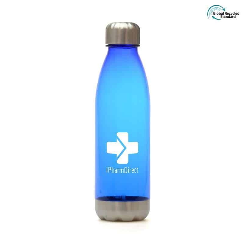 Ashford Revive Recycled 650ml Bottle - RPET & Recycled Stainless Steel, BPA & PVC Free
