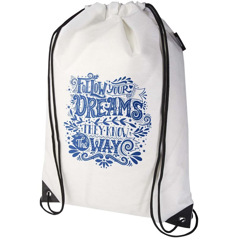 Evergreen Grs Recycled Non-woven Drawstring Bag 5l