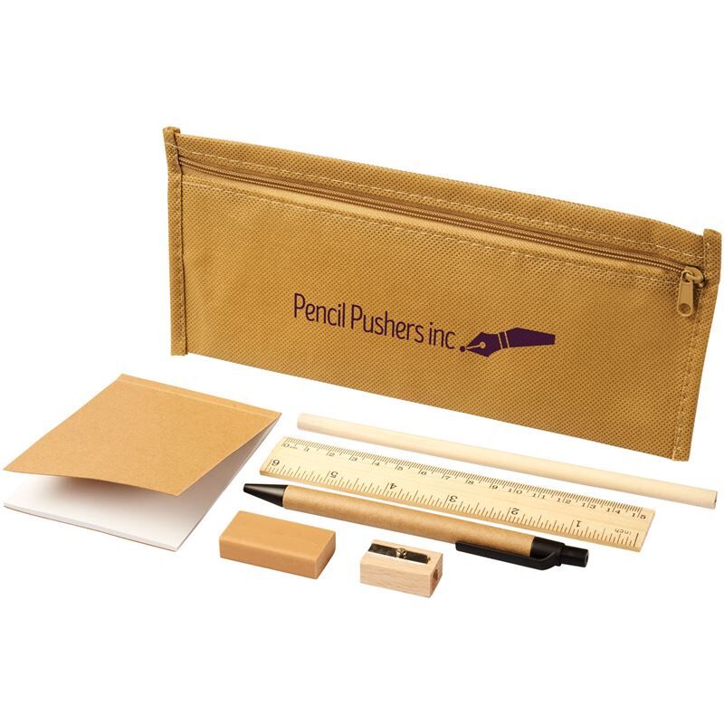 Enviro 7-piece Pencil Case Set