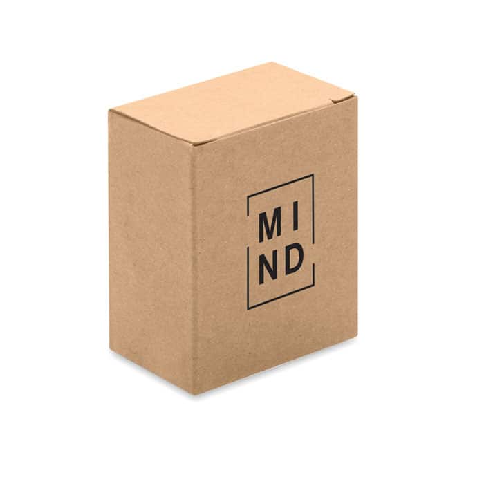 Wooden Brain Teaser Rectangle - Beech Wood Puzzle in Recycled Paper Box