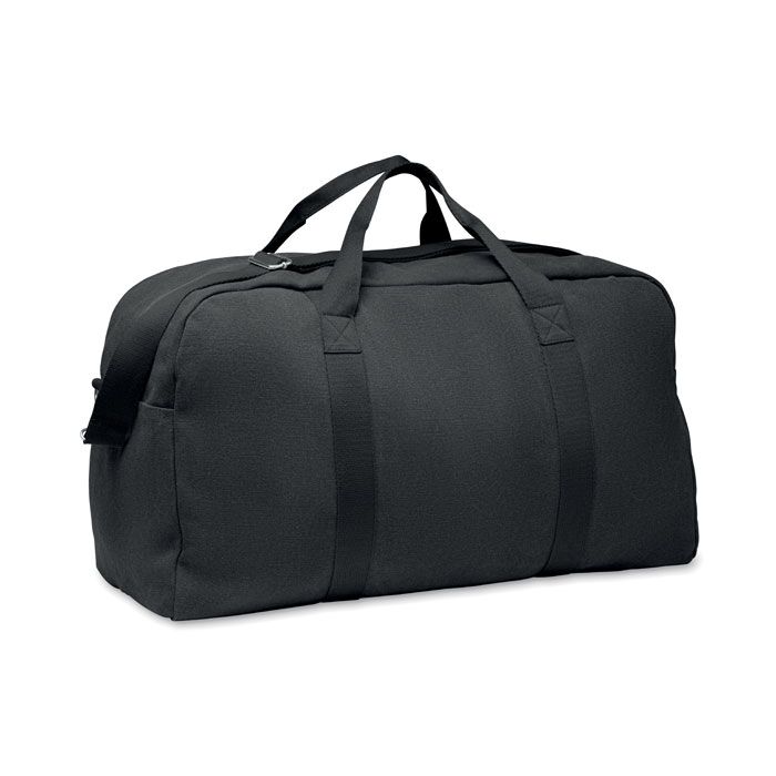 Duffle Travel Bag - 450gsm Recycled Fabric with Detachable Cotton Strap