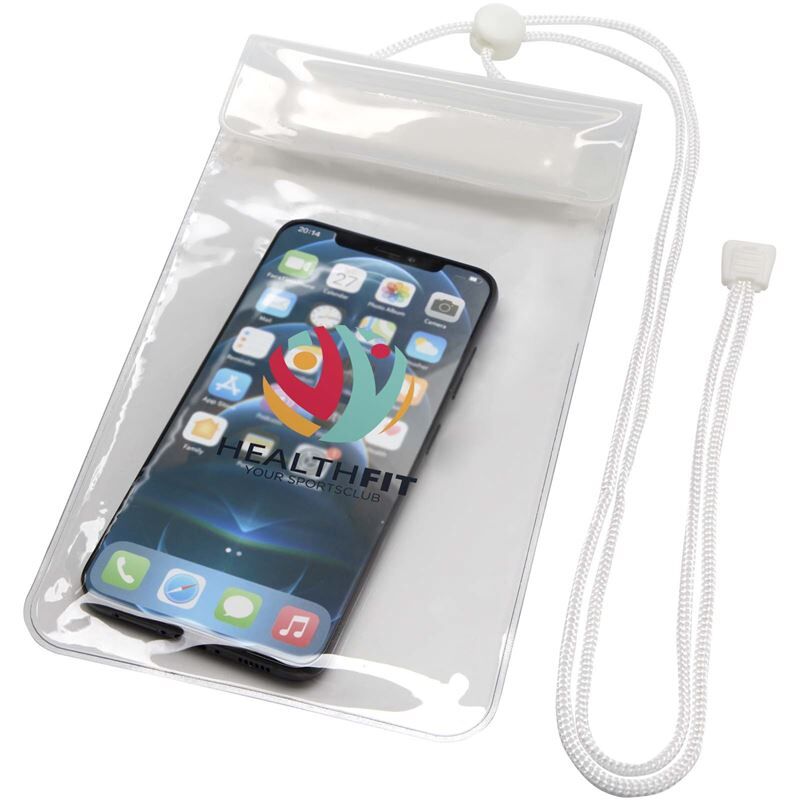 Dombay Waterproof Phone Pouch XL - IPX7 Certified PVC with Lanyard for Extra Large Devices