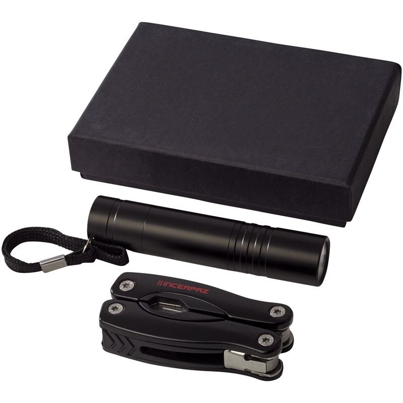 Scout Multi-function Knife And Led Flashlight Set
