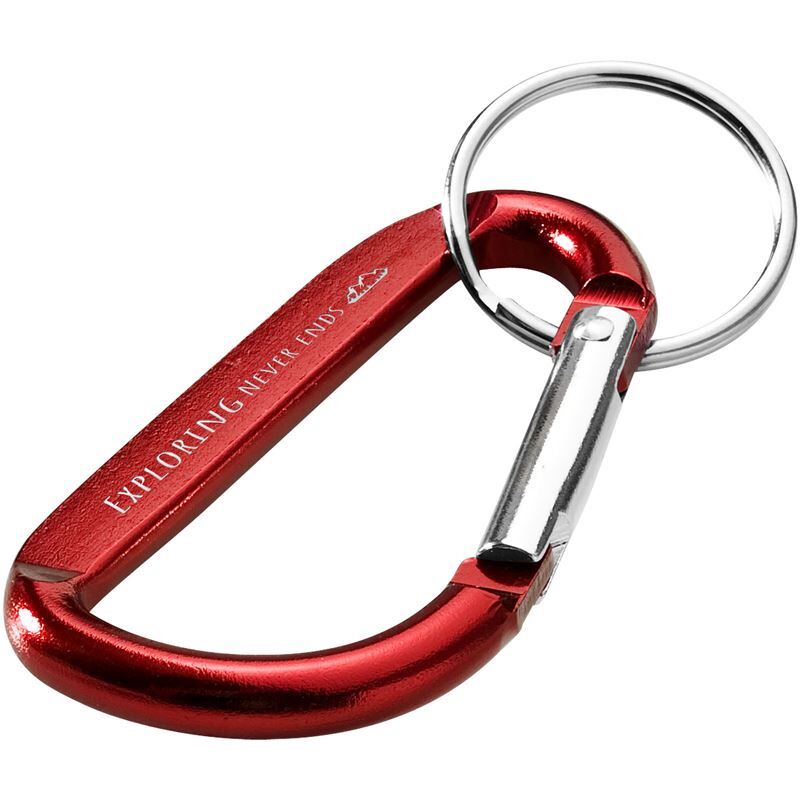 Timor Rcs Recycled Aluminium Carabiner Keychain