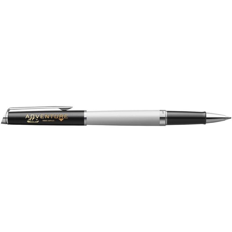 Hemisphere Colour Blocking Rollerball Pen With Palladium Trim (black Ink)