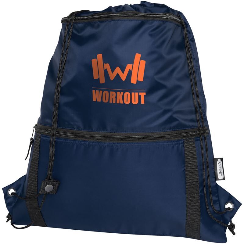 Adventure Recycled Insulated Drawstring Bag 9l