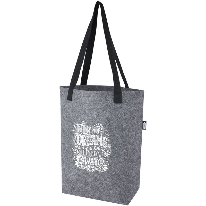 Felta Grs Recycled Felt Tote Bag With Wide Bottom 12l