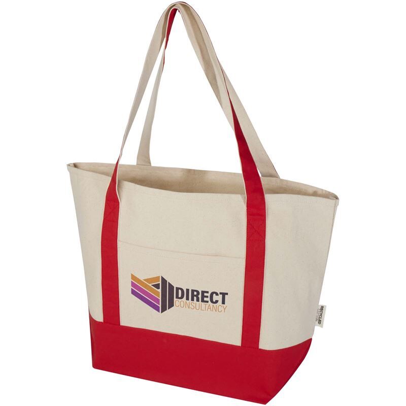 Sam 320 g/m² Grs Recycled Cotton Tote Bag