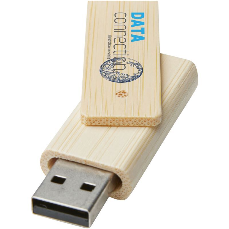 Rotate 4gb Bamboo Usb Flash Drive