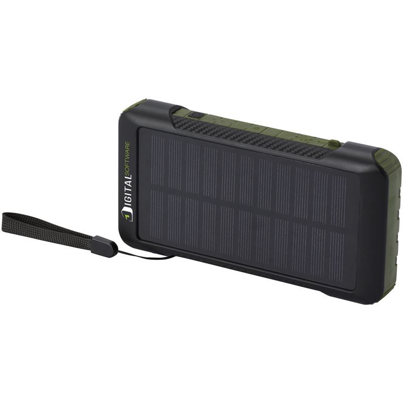Soldy 10.000 Mah Rcs Recycled Plastic Solar Dynamo Power Bank