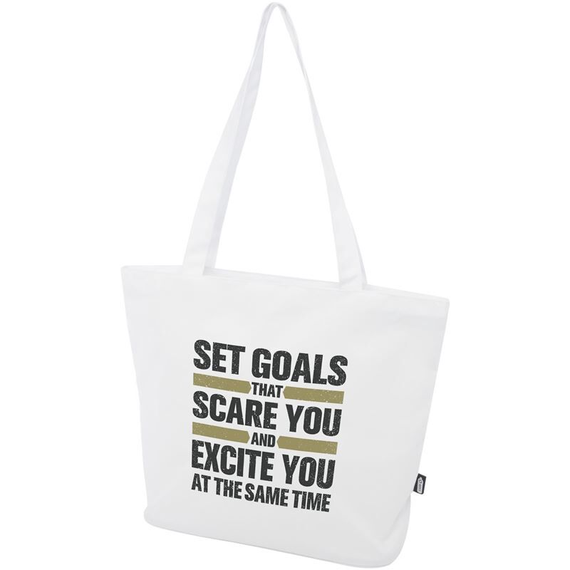 Panama Grs Recycled Zippered Tote Bag 20l