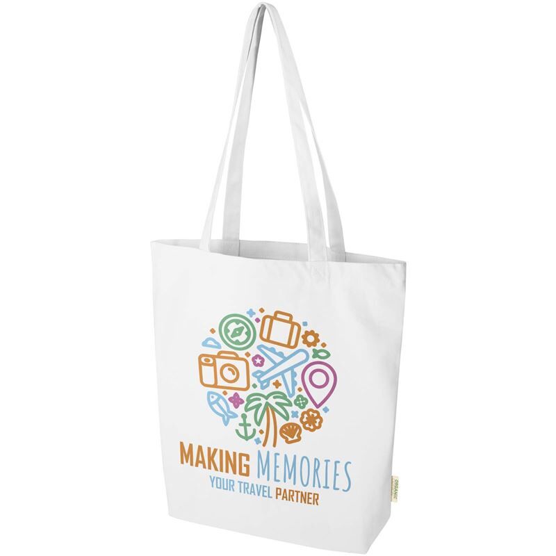 Orissa 270 g/m² Organic Tote Bag 10l