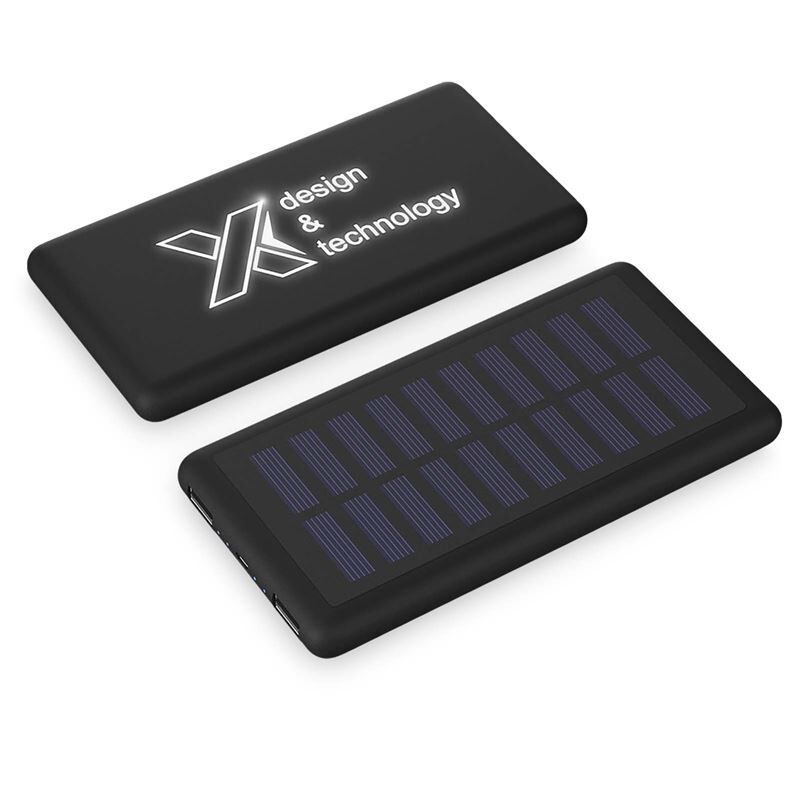 Scx.design P30 8000 Mah Light-up Solar Power Bank