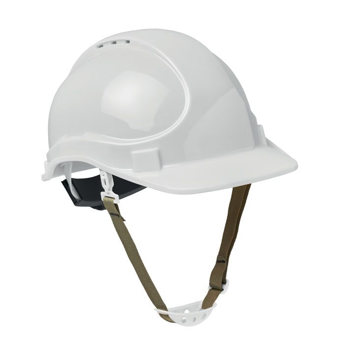 Safety Helmet in ABS - EN397 Certified, Durable Construction Protection