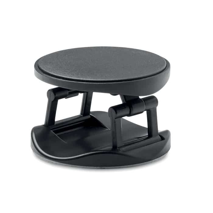 Round Phone Holder - Foldable ABS Design with 3M Adhesive Backing