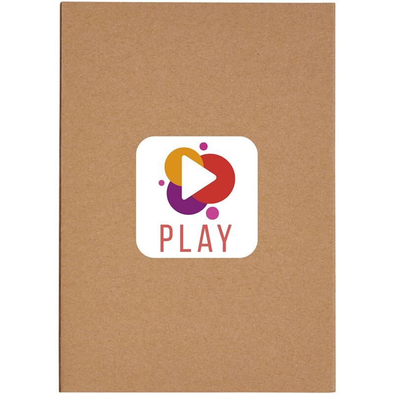 Liberto Padfolio - RCS Certified Recycled Polyester with FSC Paper, A4 Size, Pen Loop