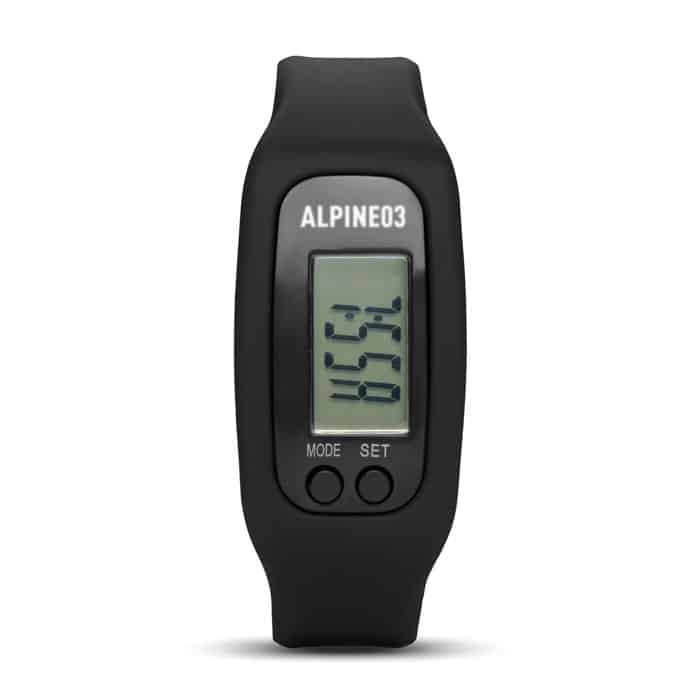 Pedometer Bracelet - Step, Distance, Calorie Counter with AG10 Battery