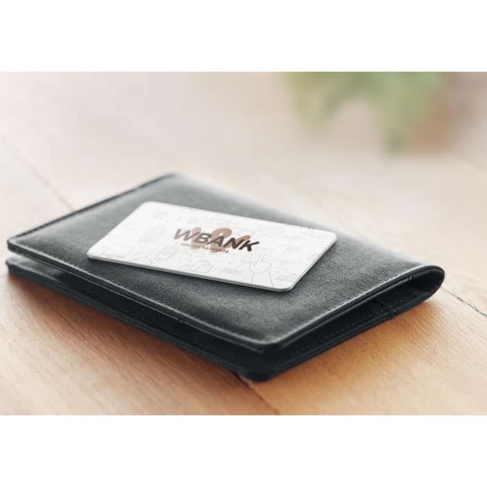RFID Blocking Card - 0.76mm Slim Profile with Aluminium Shielding Layer