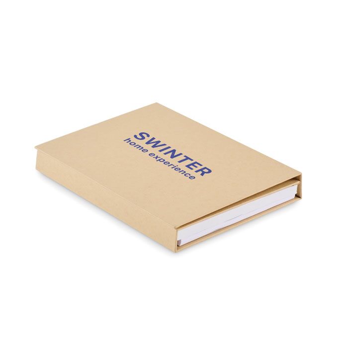 Stationary Set With Notepad - Recycled Carton Cover, 70 Lined Sheets