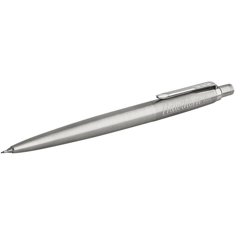 Parker Jotter Mechanical Pencil - Stainless Steel, 0.5mm Nib, built-in Eraser